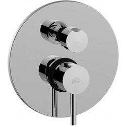 Bateria podtynkowa 3-drożna z przełącznikiem mechanicznym STICK chrom Paffoni Rubinetterie SK019CR